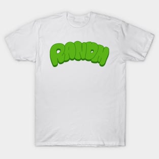 RANDM - Graffiti Text Designs T-Shirt